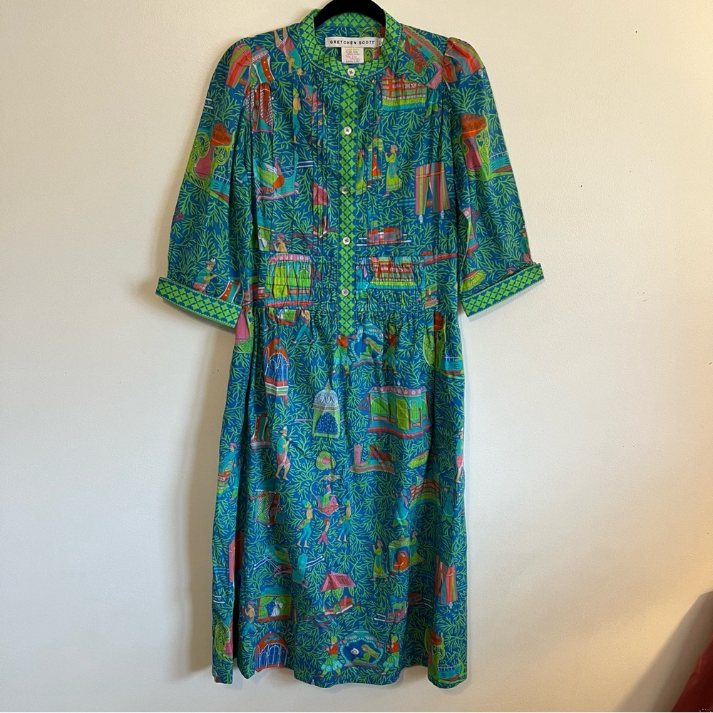 Gretchen Scott Designs Cinch Maxi Dress - Palanquin Party size small